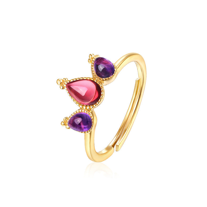 Ring Garnet Jewelry Jewelry