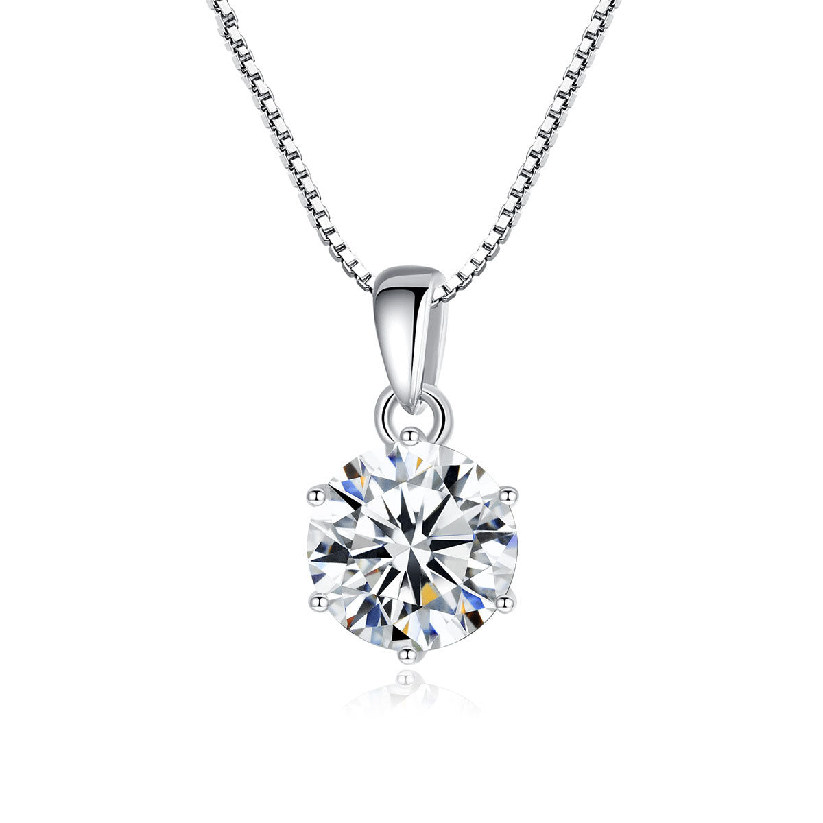 Silver Jewelry Sterling Silver Ring Moissanite Jewelry