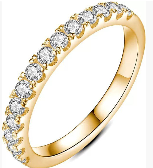 Silver Jewelry Sterling Silver Ring Moissanite Jewelry