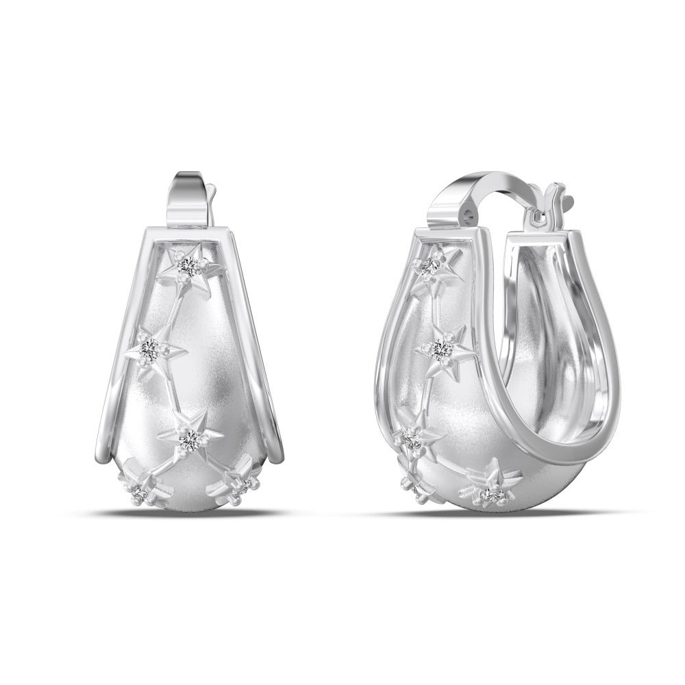 S925 Sterling Silver Stud Earrings For Women