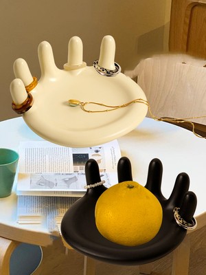 Palm Ring Plate Jewelry Plate Desktop Store Jewelry