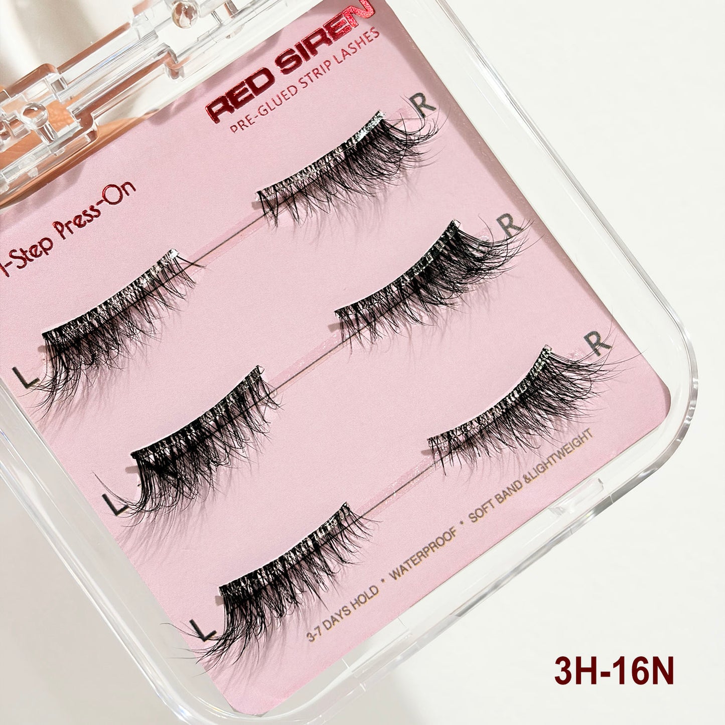 3 Pairs Of Invisible False Eyelashes
