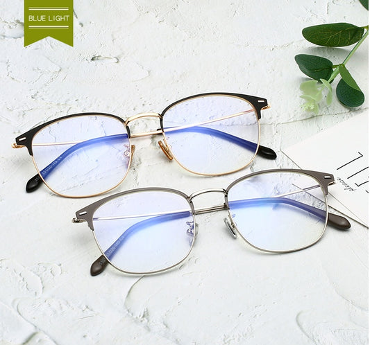 Fashionable boys girls anti blue ray glasses retro glasses for unisex