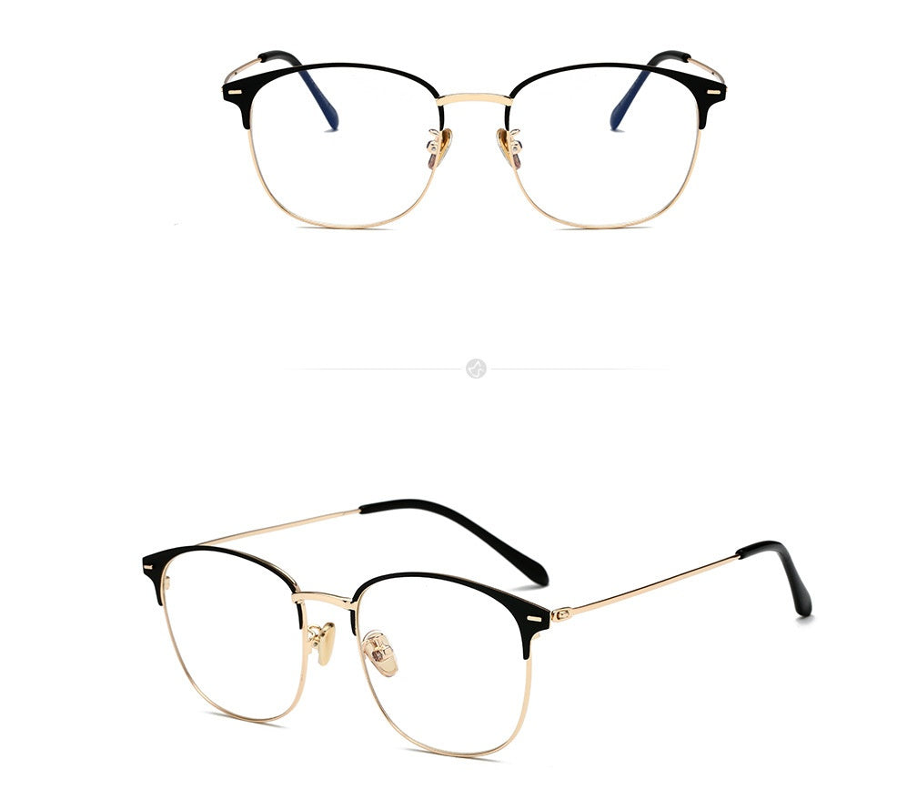 Fashionable boys girls anti blue ray glasses retro glasses for unisex