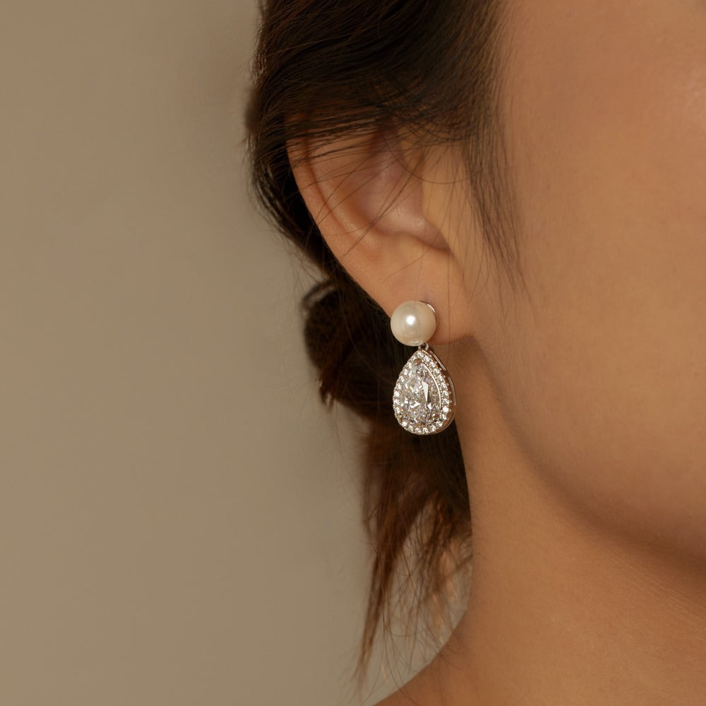 S925 Sterling Silver Stud Earrings For Women