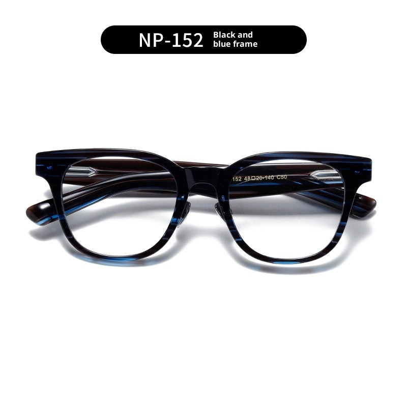Anti-slingshot Fashion Glasses Frame Without Face Clip Plate Pure Titanium Glasses Rim