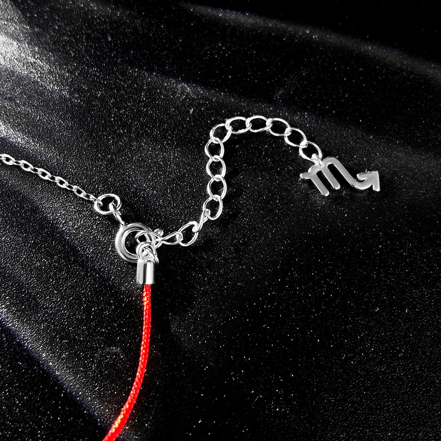 Simple Emerald Jewelry Scorpio Constellation Bracelet S925 Silver Original Design