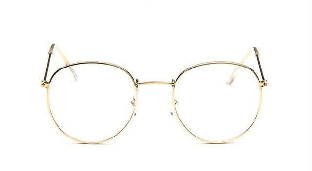 Woman Men Glasses Retro Round Glasses Frame