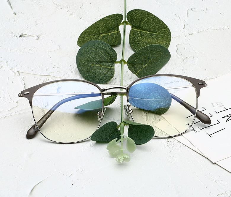 Fashionable boys girls anti blue ray glasses retro glasses for unisex