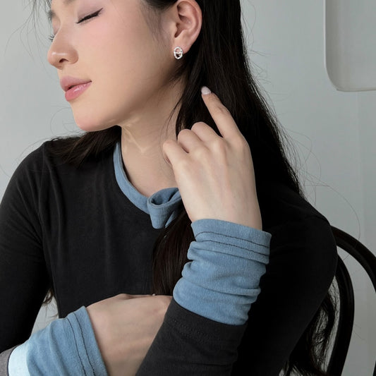 Fashion Pig Nose Stud Earrings For Women