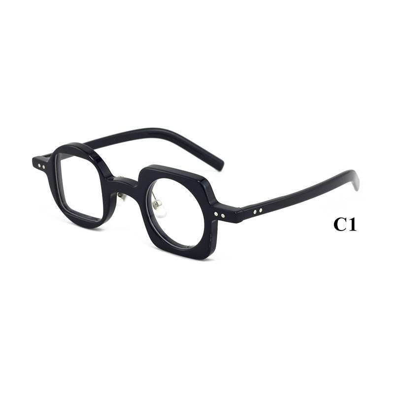Leopard Print Vintage Acetate Glasses Frame