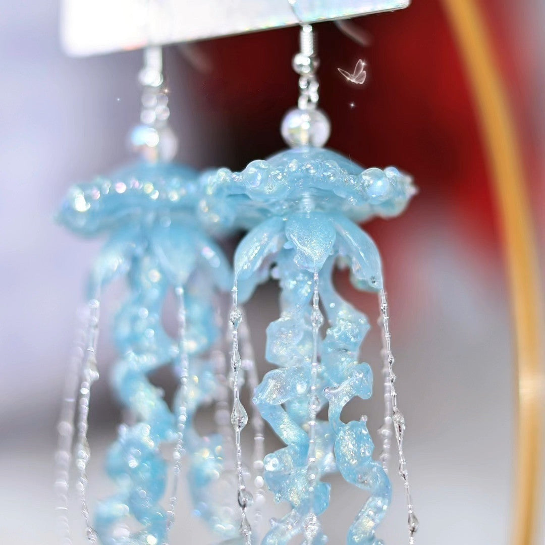 New Handmade Jellyfish Earrings For Women