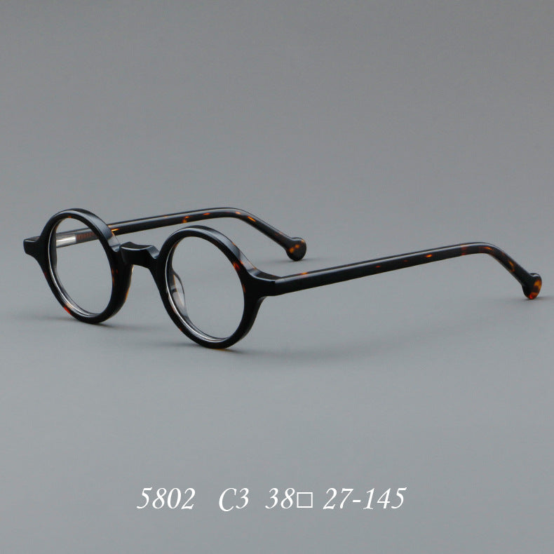 Plate wood grain glasses frame retro art new glasses