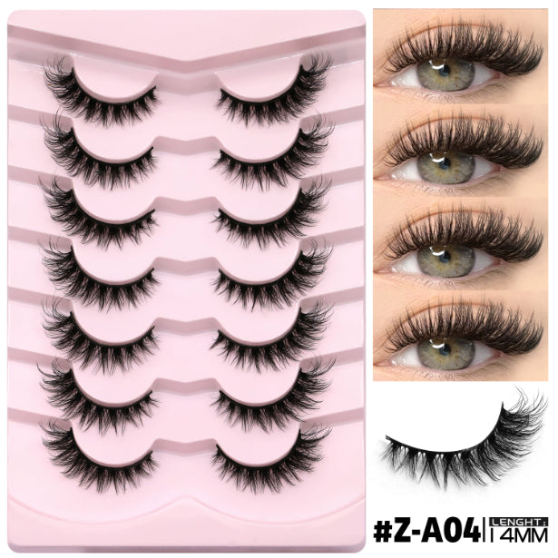Natural False Eyelashes Without Eyeliner