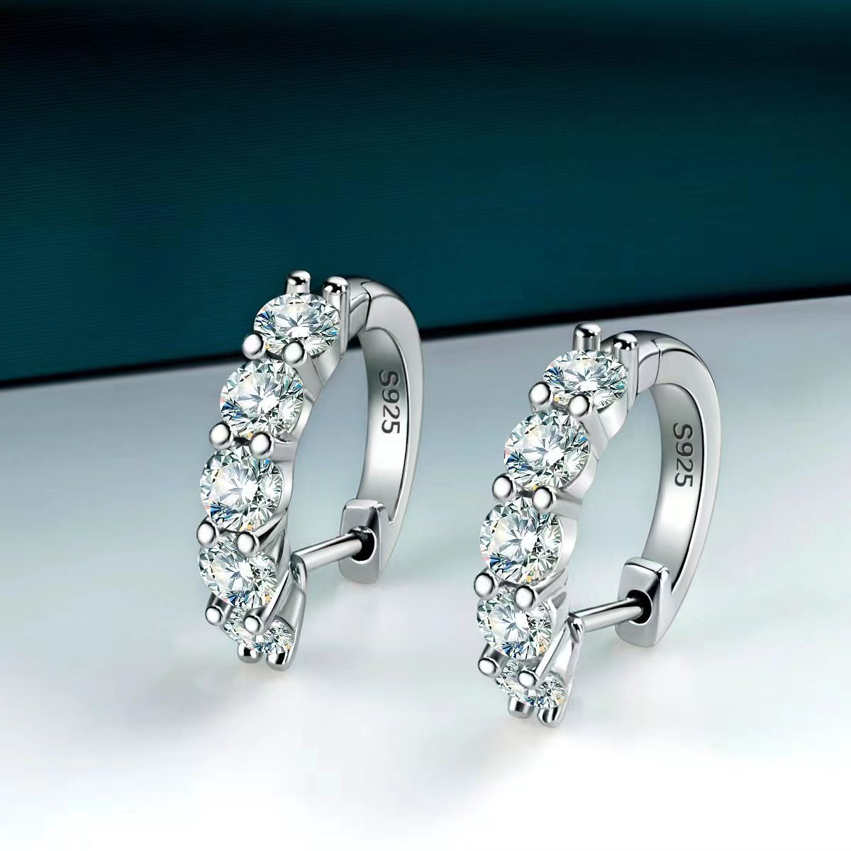 Silver Jewelry Sterling Silver Ring Moissanite Jewelry