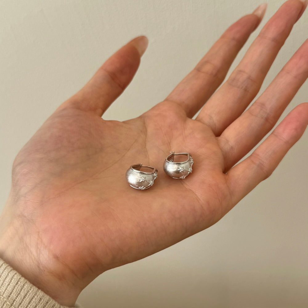 S925 Sterling Silver Stud Earrings For Women