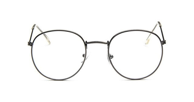 Woman Men Glasses Retro Round Glasses Frame