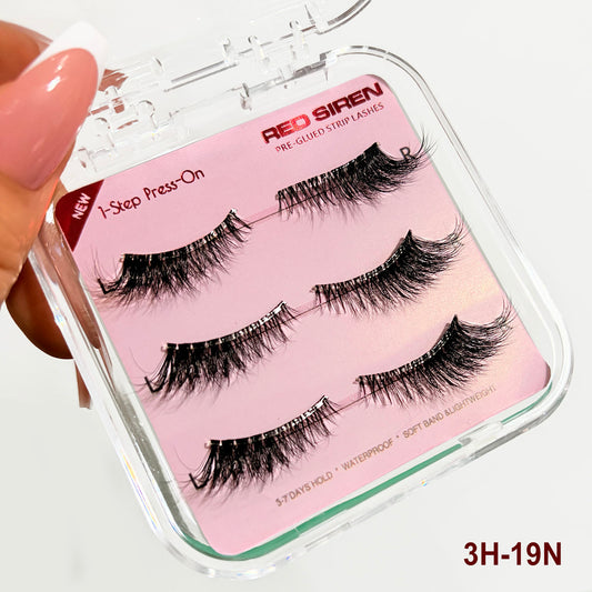 3 Pairs Of Invisible False Eyelashes