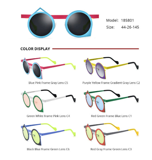 Irregular Water Drop Niche Good Driving Glasses