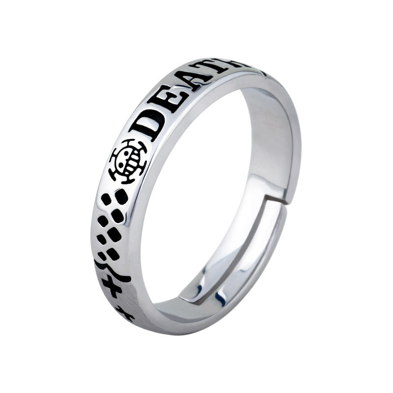Jewelry Silver Solid Color Unisex Plating Ring
