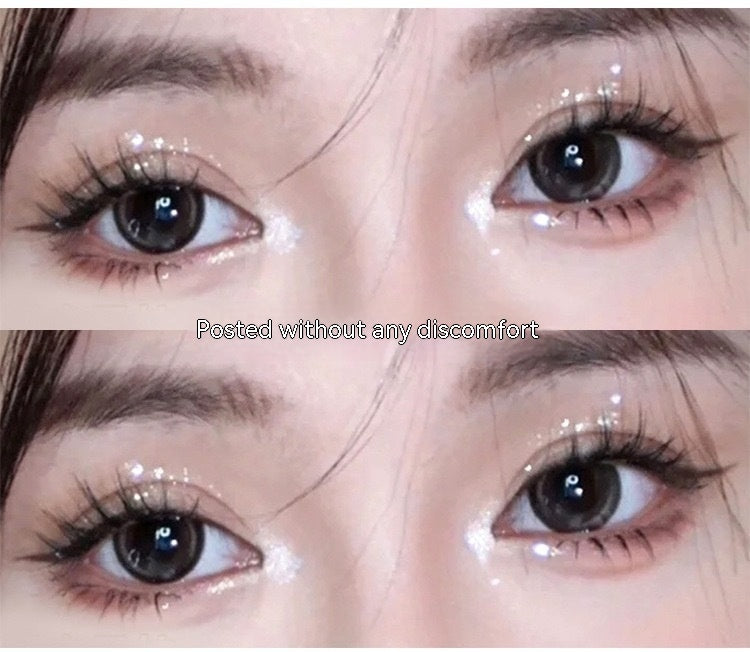 M08 False Eyelashes Natural One Piece Whole Little Devil Grafting Transparent Hard Stem Eyelash
