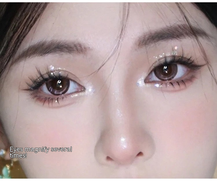 M08 False Eyelashes Natural One Piece Whole Little Devil Grafting Transparent Hard Stem Eyelash