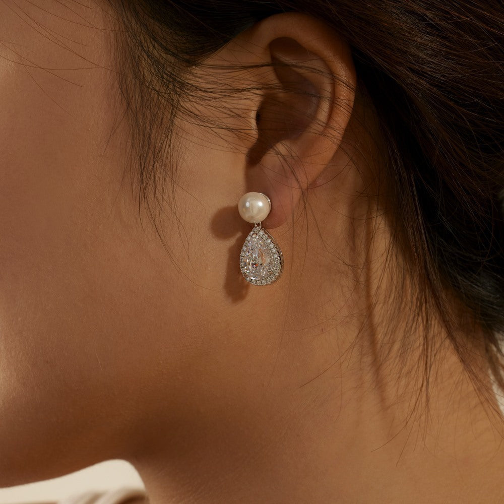 S925 Sterling Silver Stud Earrings For Women
