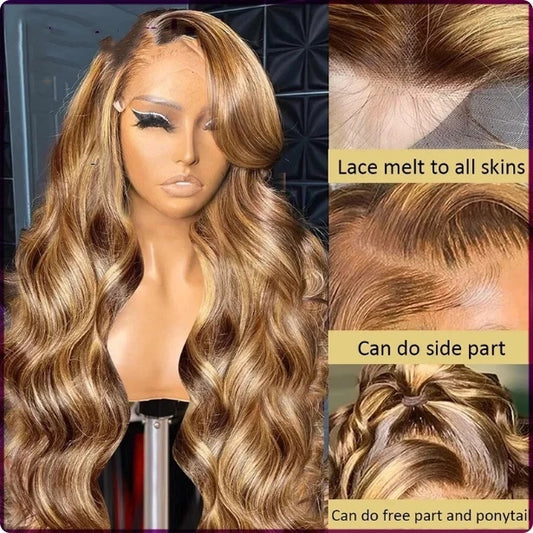 Long Curly Hair Big Wave Lace Hair Cover