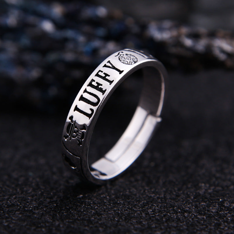 Jewelry Silver Solid Color Unisex Plating Ring